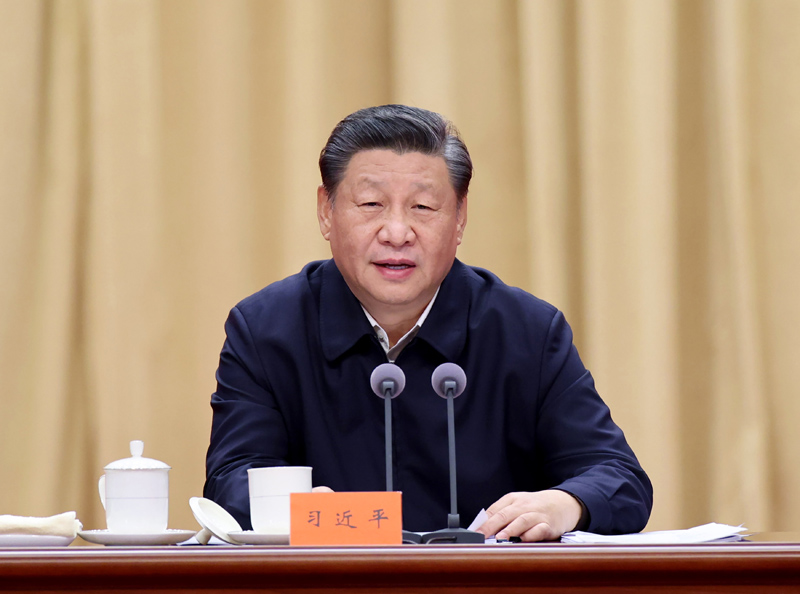 　　1月11日，省部級主要領導干部學習貫徹黨的十九屆六中全會精神專題研討班在中央黨校（國家行政學院）開班。中共中央總書記、國家主席、中央軍委主席習近平在開班式上發(fā)表重要講話。新華社記者 王曄 攝